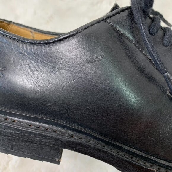 Frye 4001 Men\'s James Oxford Leather Lace up Dress Black Shoes Size 6B main image 9